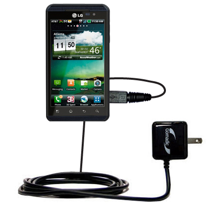 Wall Charger compatible with the LG Thrill 4G