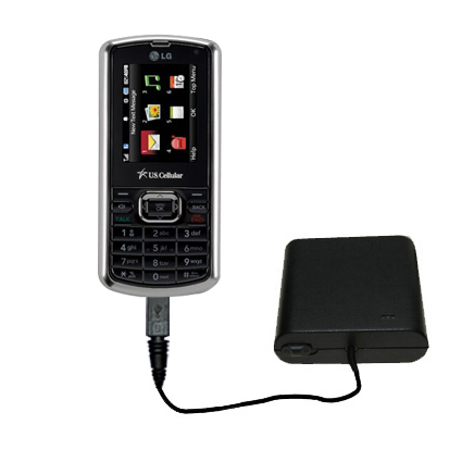 AA Battery Pack Charger compatible with the LG UX265 UX280