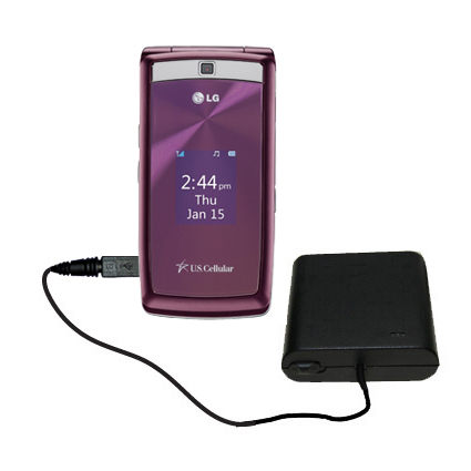 AA Battery Pack Charger compatible with the LG UX280