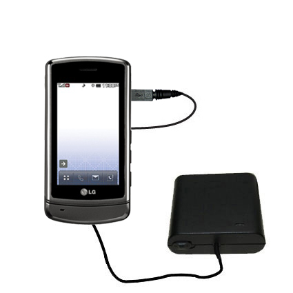 AA Battery Pack Charger compatible with the LG UX830 UX840