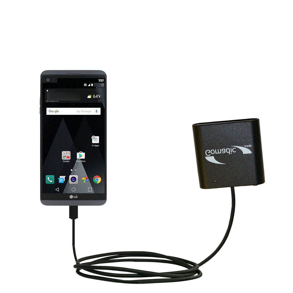 AA Battery Pack Charger compatible with the LG V20
