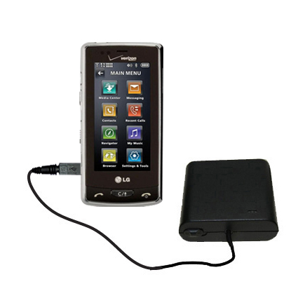 AA Battery Pack Charger compatible with the LG Versa
