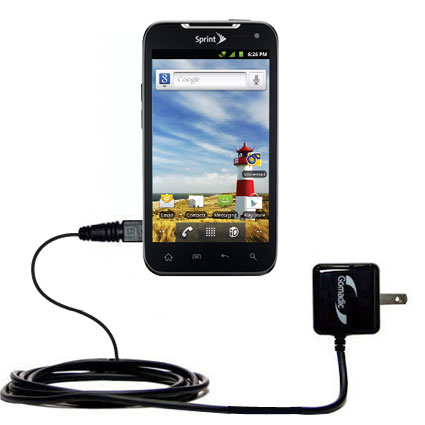 Wall Charger compatible with the LG Viper 4G / LS840