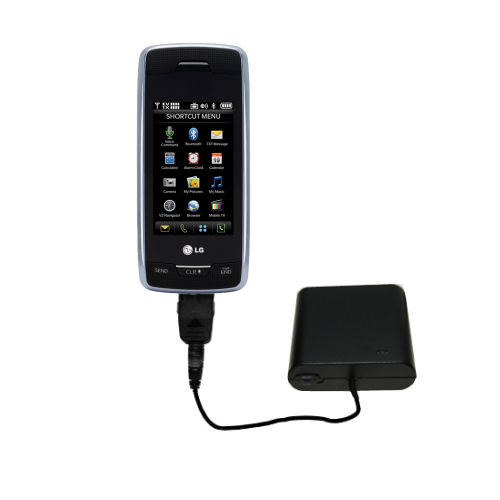 AA Battery Pack Charger compatible with the LG Voyager