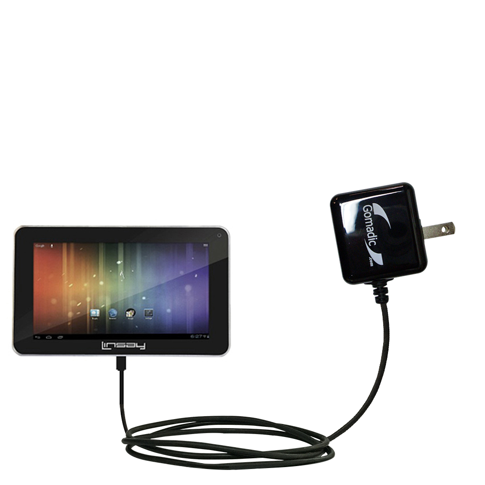 Wall Charger compatible with the Linsay Cosmos F-7HD F-10HD