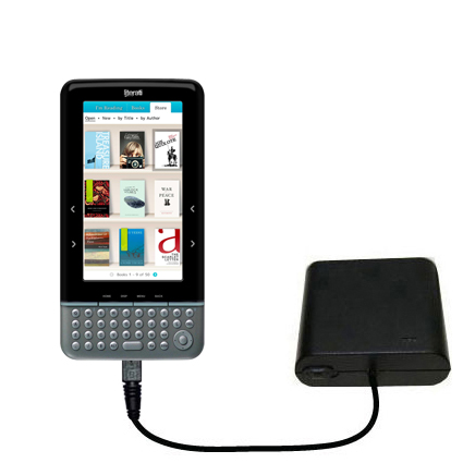 AA Battery Pack Charger compatible with the Literati Color eReader