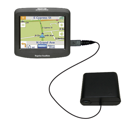 AA Battery Pack Charger compatible with the Magellan Roadmate 1212