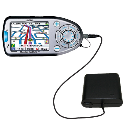 AA Battery Pack Charger compatible with the Magellan Roadmate 800