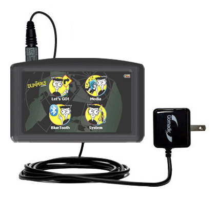 Wall Charger compatible with the Maylong FD-430 GPS For Dummies