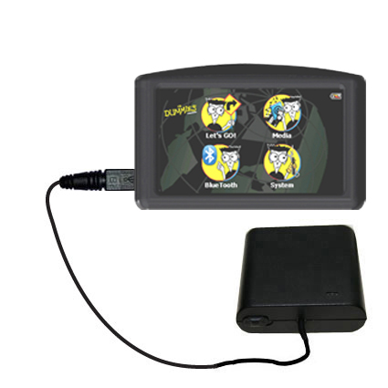 AA Battery Pack Charger compatible with the Maylong FD-435 GPS For Dummies