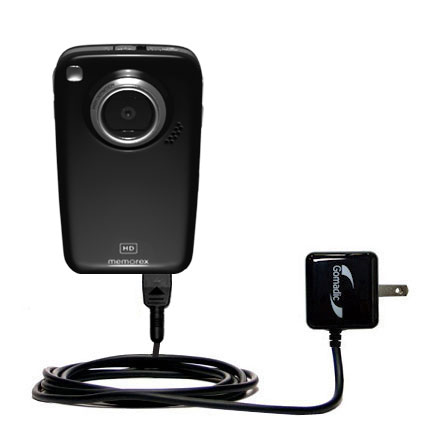 Wall Charger compatible with the Memorex MyVideo HD Camcorder