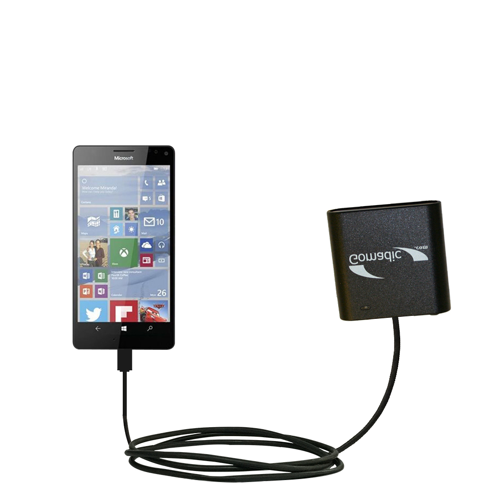 AA Battery Pack Charger compatible with the Microsoft Lumia 950 XL