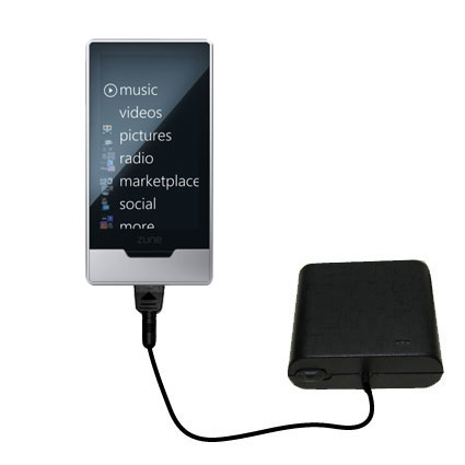 AA Battery Pack Charger compatible with the Microsoft Zune HD