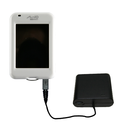 AA Battery Pack Charger compatible with the Mio H610