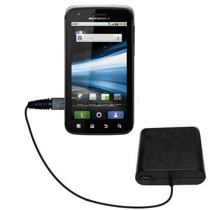 AA Battery Pack Charger compatible with the Motorola ATRIX 4G