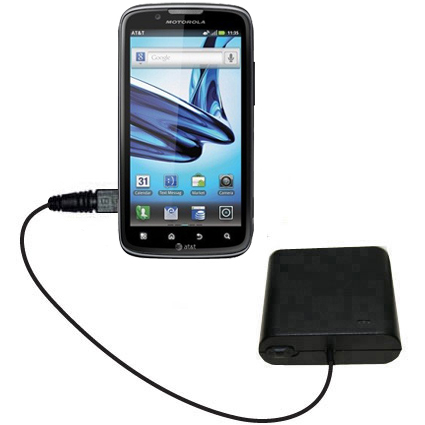 AA Battery Pack Charger compatible with the Motorola Atrix Refresh