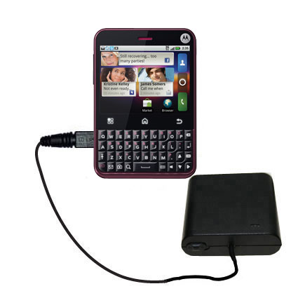 AA Battery Pack Charger compatible with the Motorola CHARM
