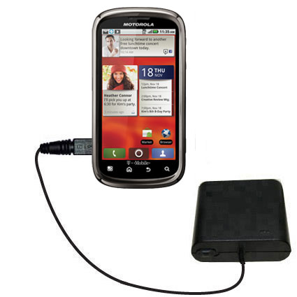 AA Battery Pack Charger compatible with the Motorola CLIQ 2