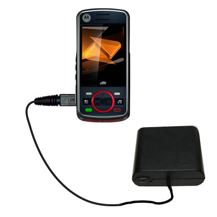 AA Battery Pack Charger compatible with the Motorola Debut i856