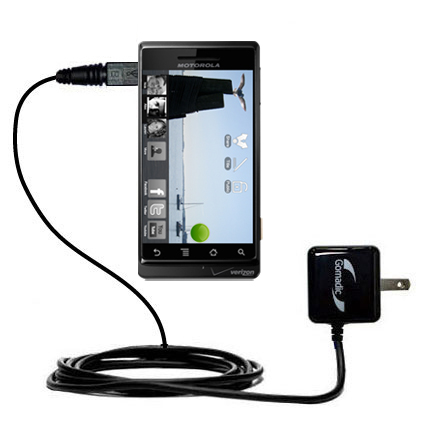 Wall Charger compatible with the Motorola Droid 2 A955