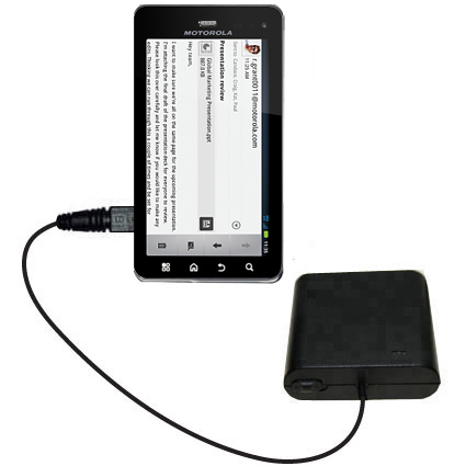 AA Battery Pack Charger compatible with the Motorola DROID 3
