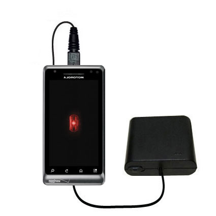 AA Battery Pack Charger compatible with the Motorola Droid Pro
