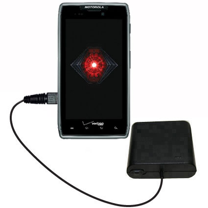 AA Battery Pack Charger compatible with the Motorola DROID RAZR MAXX