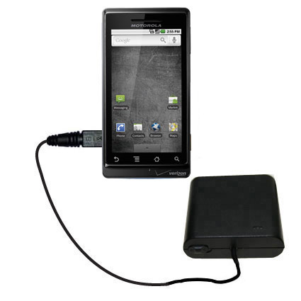 AA Battery Pack Charger compatible with the Motorola Droid Xtreme MB810