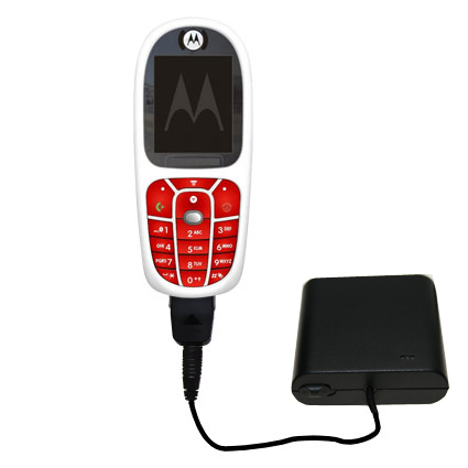 AA Battery Pack Charger compatible with the Motorola E375