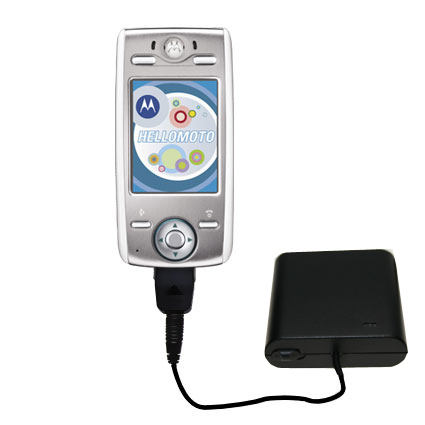 AA Battery Pack Charger compatible with the Motorola E680i