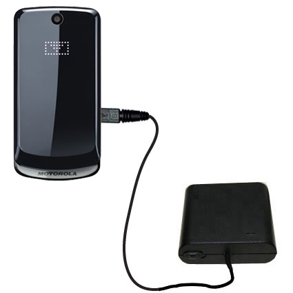 AA Battery Pack Charger compatible with the Motorola GLEAM