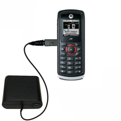 AA Battery Pack Charger compatible with the Motorola i335