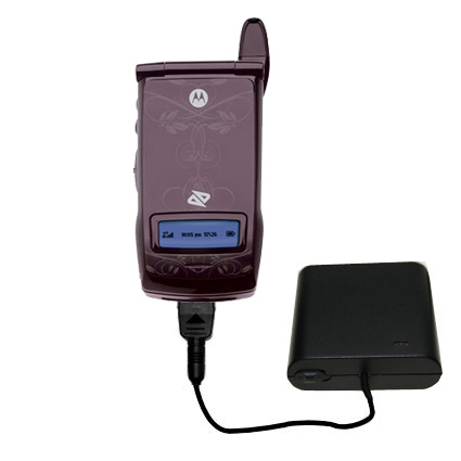 AA Battery Pack Charger compatible with the Motorola i835w