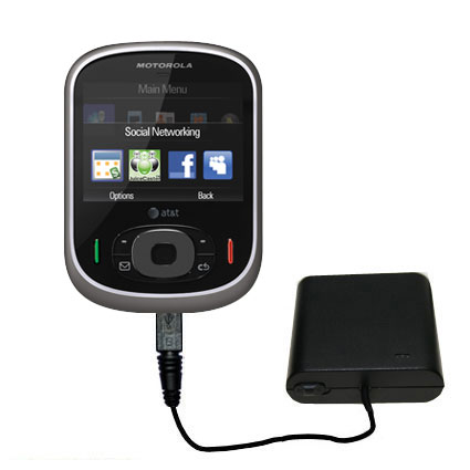 AA Battery Pack Charger compatible with the Motorola Karma QA1