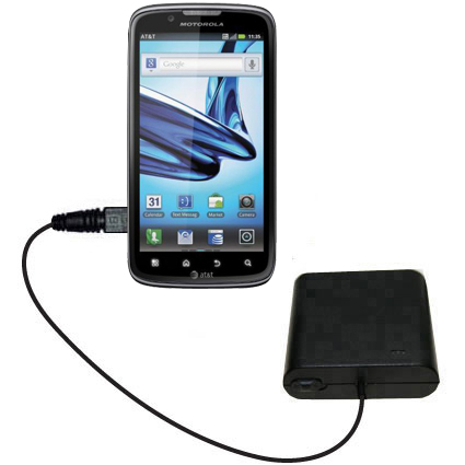 AA Battery Pack Charger compatible with the Motorola MB865