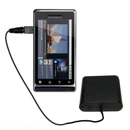 AA Battery Pack Charger compatible with the Motorola MILESTONE 2