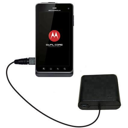 AA Battery Pack Charger compatible with the Motorola MILESTONE 3