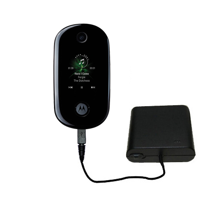 AA Battery Pack Charger compatible with the Motorola MOTO U9