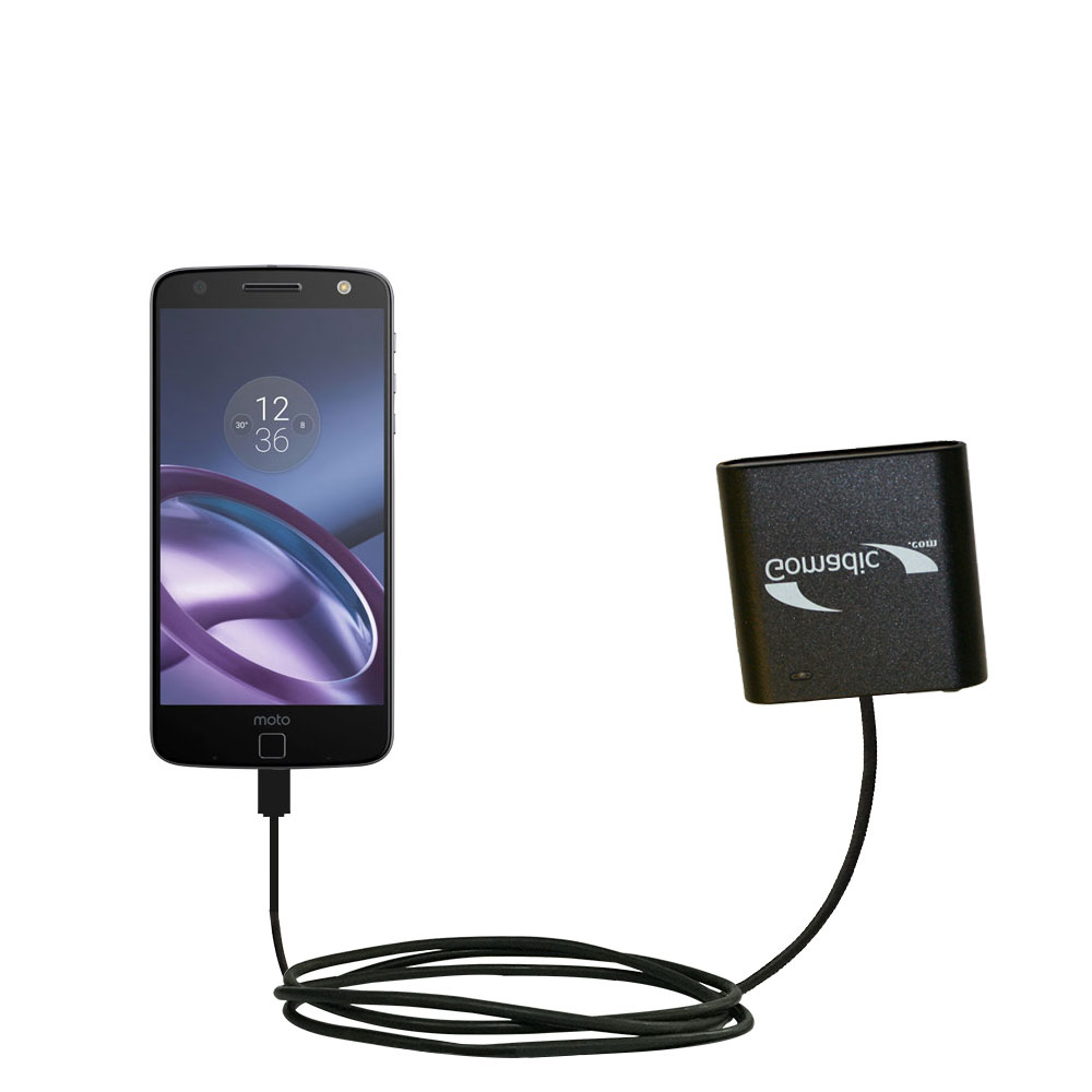 AA Battery Pack Charger compatible with the Motorola Moto Z Force