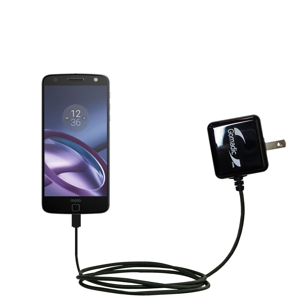 Wall Charger compatible with the Motorola Moto Z Force