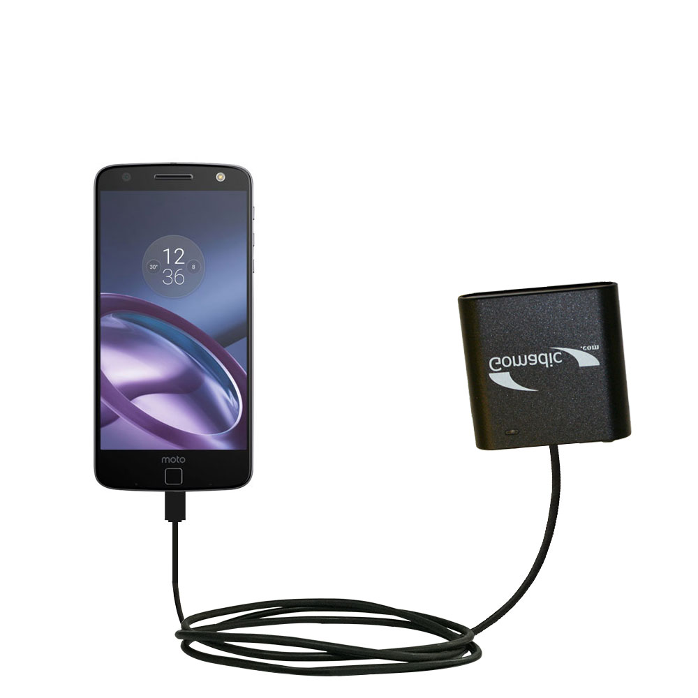 AA Battery Pack Charger compatible with the Motorola Moto Z Play