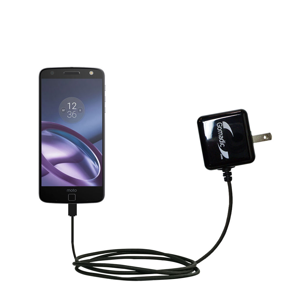 Wall Charger compatible with the Motorola Moto Z Play