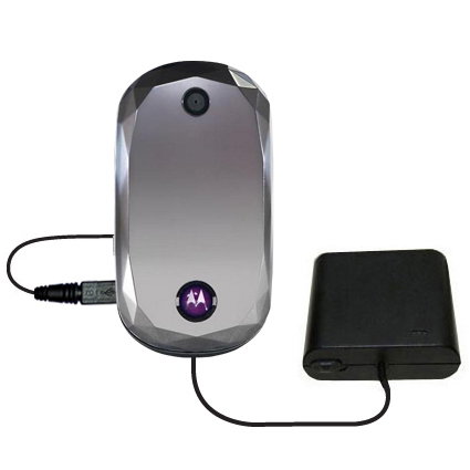 AA Battery Pack Charger compatible with the Motorola MOTOJEWEL