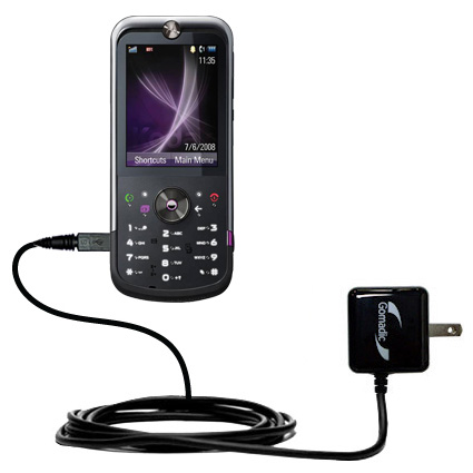 Wall Charger compatible with the Motorola MOTOZINE Zine
