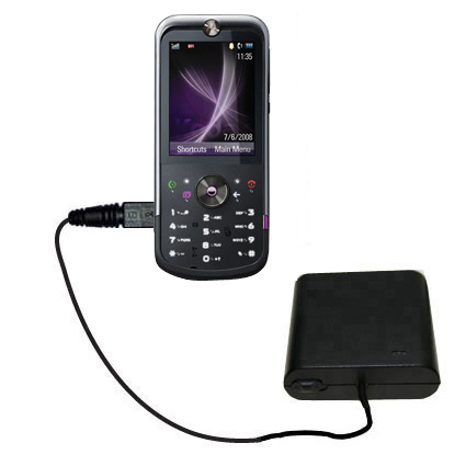 AA Battery Pack Charger compatible with the Motorola MOTOZINE ZN5