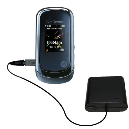 AA Battery Pack Charger compatible with the Motorola Rapture