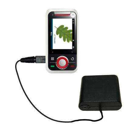 AA Battery Pack Charger compatible with the Motorola Rival A455