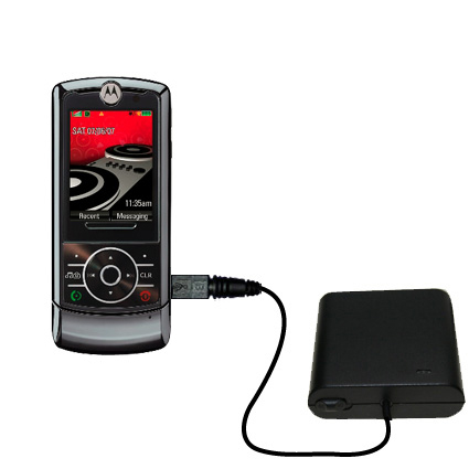 AA Battery Pack Charger compatible with the Motorola ROKR Z6M