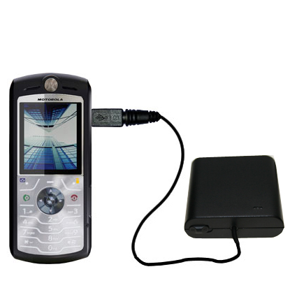 AA Battery Pack Charger compatible with the Motorola SLVR L7 L7C L9
