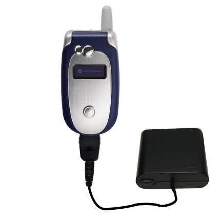 AA Battery Pack Charger compatible with the Motorola V555